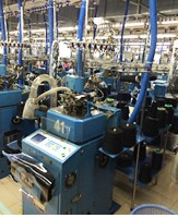 フルコンピューターの靴下編み機 株式会社ワンピース